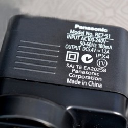 Genuine Panasonic RE7-51 ES-LA10 AC Adapter Charger Cord 5.4V 1.2A