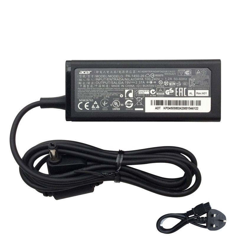 Acer Aspire One AOD255-2640 AOD255-2670  Acer 40w AC Adapter Charger