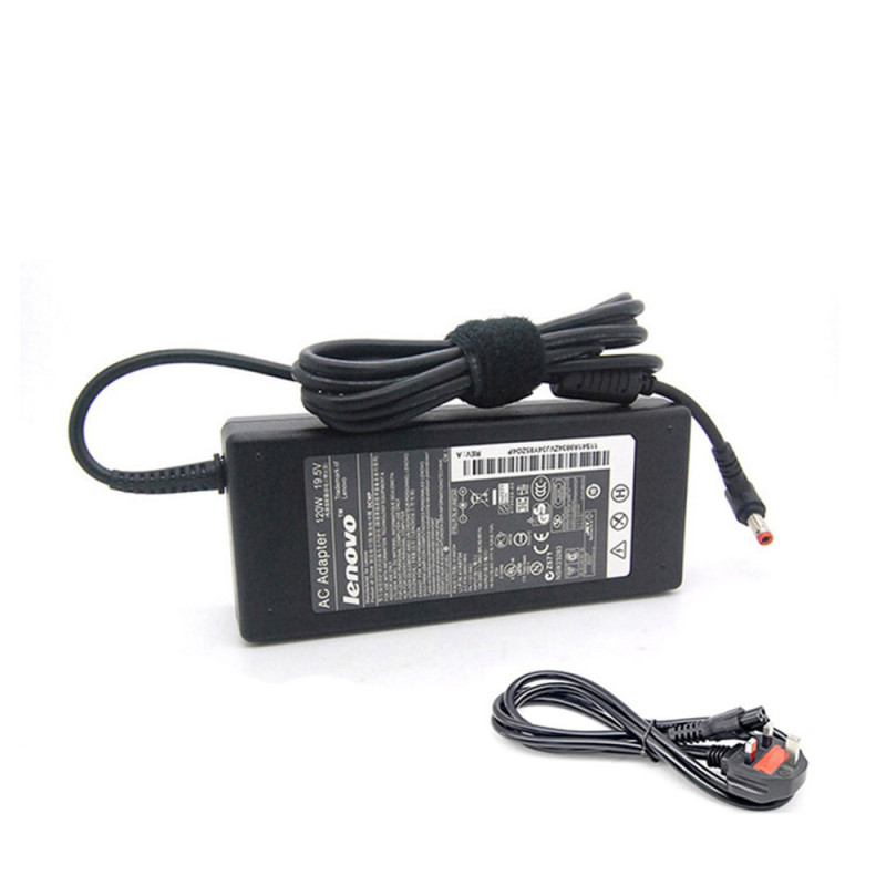 19.5V 6.15A 120W Lenovo Charger Adapter - 5.5mm 2.5mm