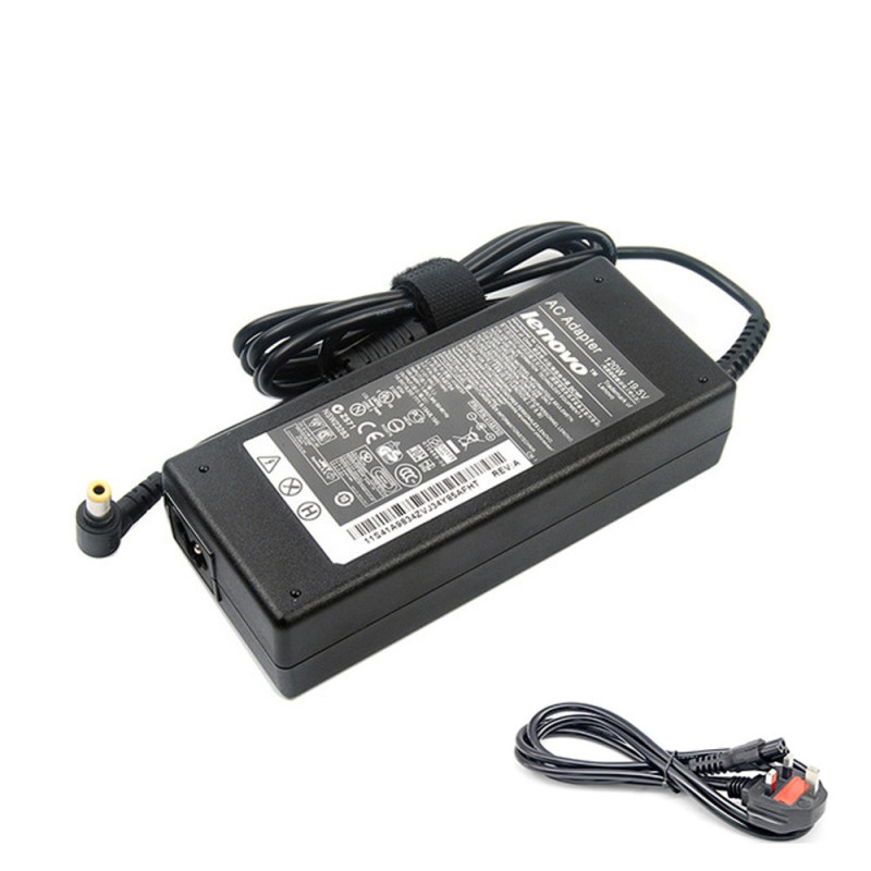 19.5V 6.15A 120W Lenovo Charger Adapter - 6.3mm 3.0mm