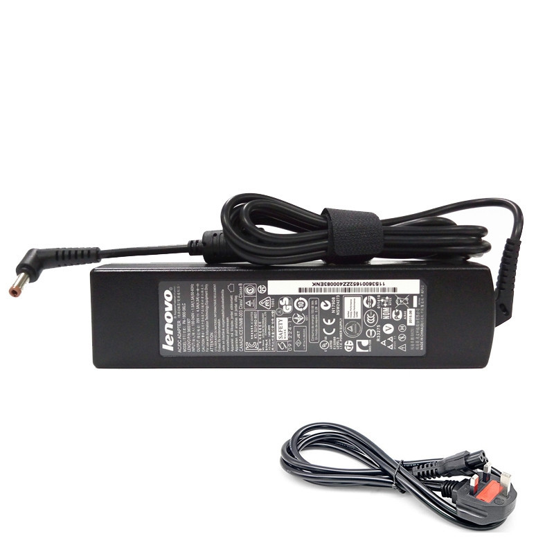 20V 4.5A 90W Lenovo Slim Charger Adapter -  5.5mm 2.5mm