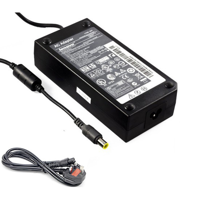 20V 8.5A 170W Lenovo Charger Adapter - 6.3mm 4.0mm