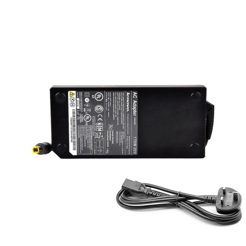 20V 8.5A 170W Lenovo Charger Adapter - 7.9mm 3.8mm