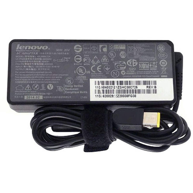 90W Lenovo Thinkpad L440 20AT0030RI Adapter Charger + Cord