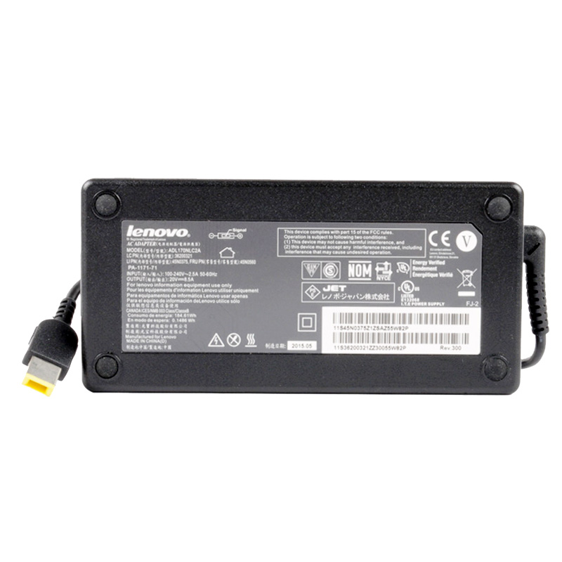 170W Lenovo thinkpad W541 20BG003UA AC Power Adapter Charger