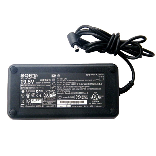 150W Sony Vaio VPCL237FX VPCL237FX/W AC Adapter Charger